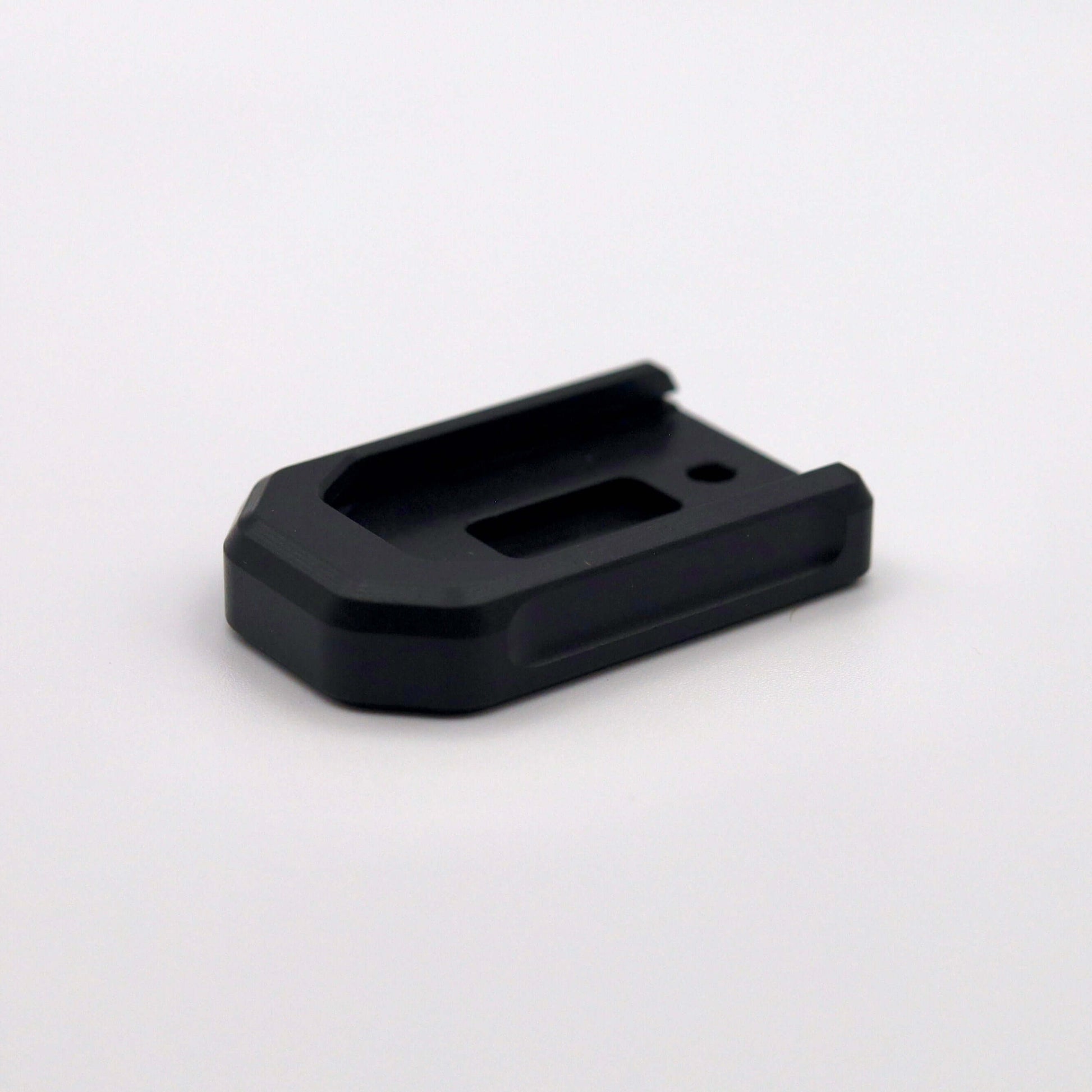 Premium black anodized base plate for PSA Micro Dagger 15-round magazines