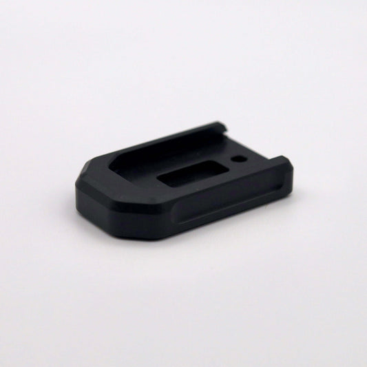 Premium black anodized base plate for PSA Micro Dagger 15-round magazines