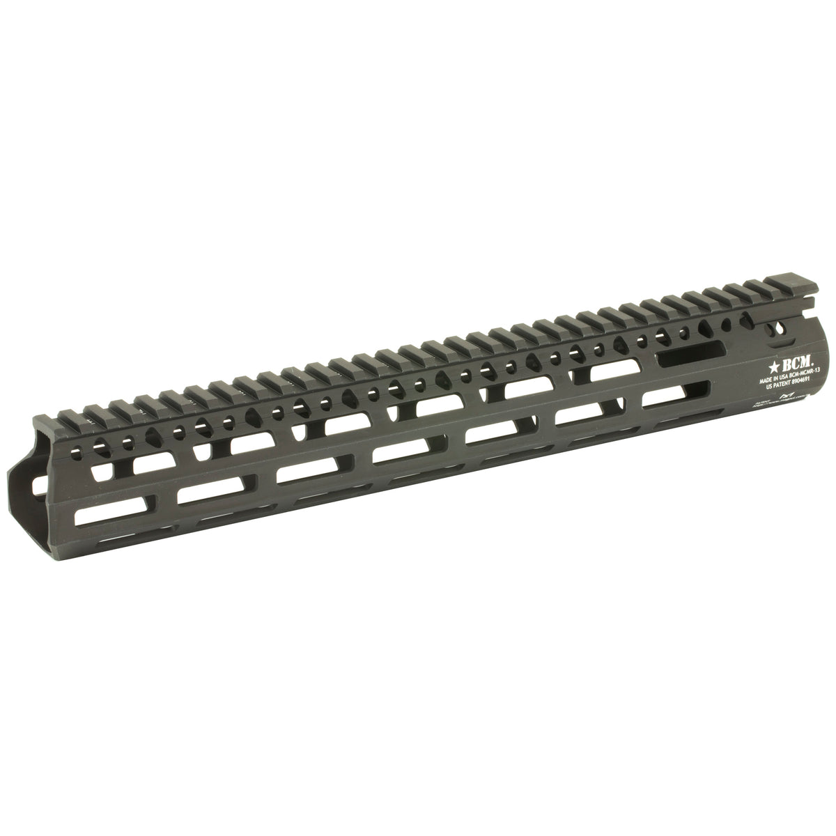 BCM GUNFTR MCMR RAIL 556 13 BLK MLK