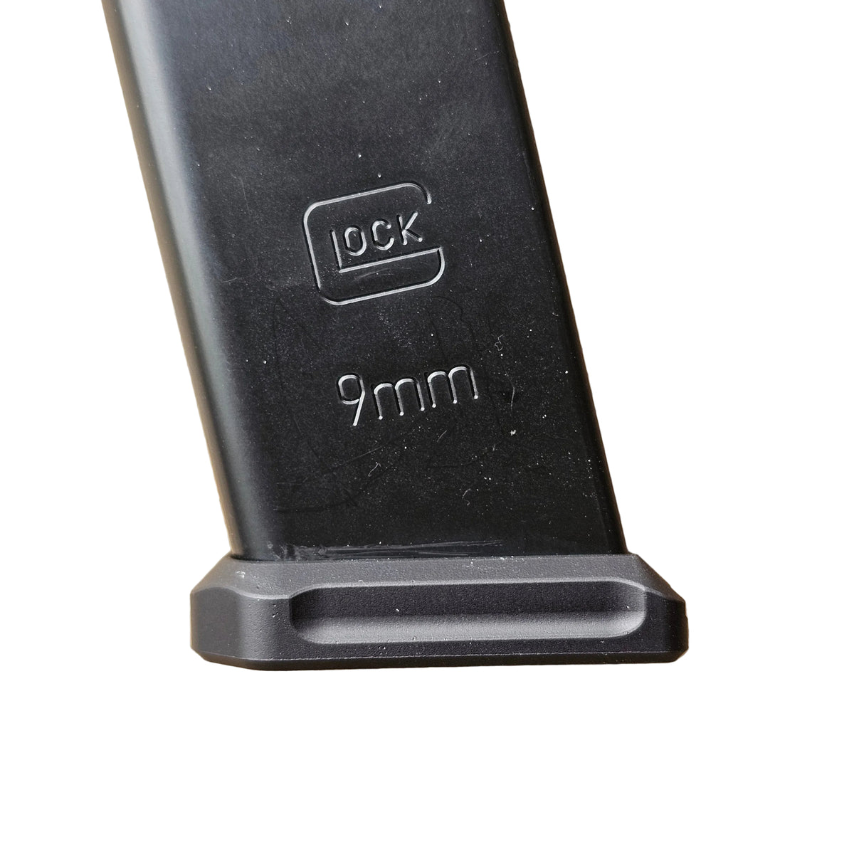 CMC Flush-Fit Baseplate for OEM GLOCK 15RD Metal Magazine, 43X/48 - Custom Machined Concepts