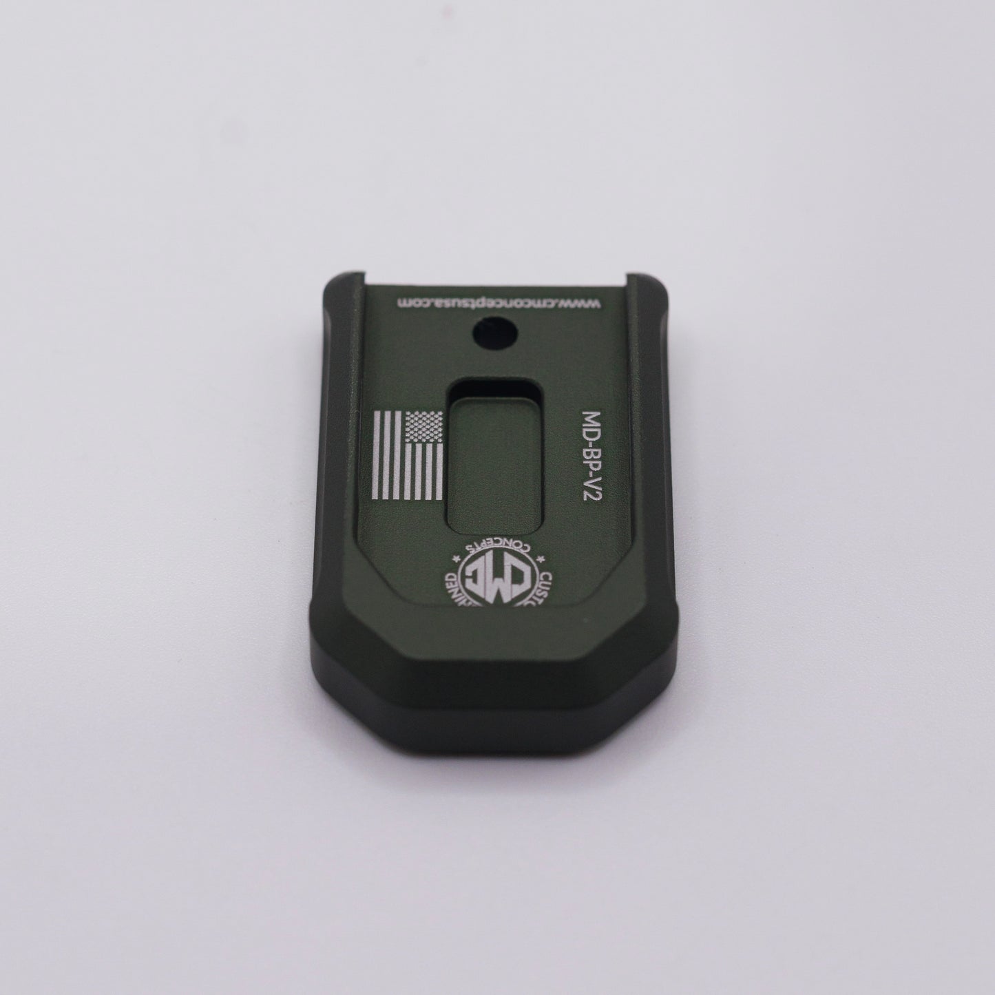 ODG Anodized Base Plate – PSA Micro Dagger 15-Round Magazine Upgrade - Custom Machined Concepts