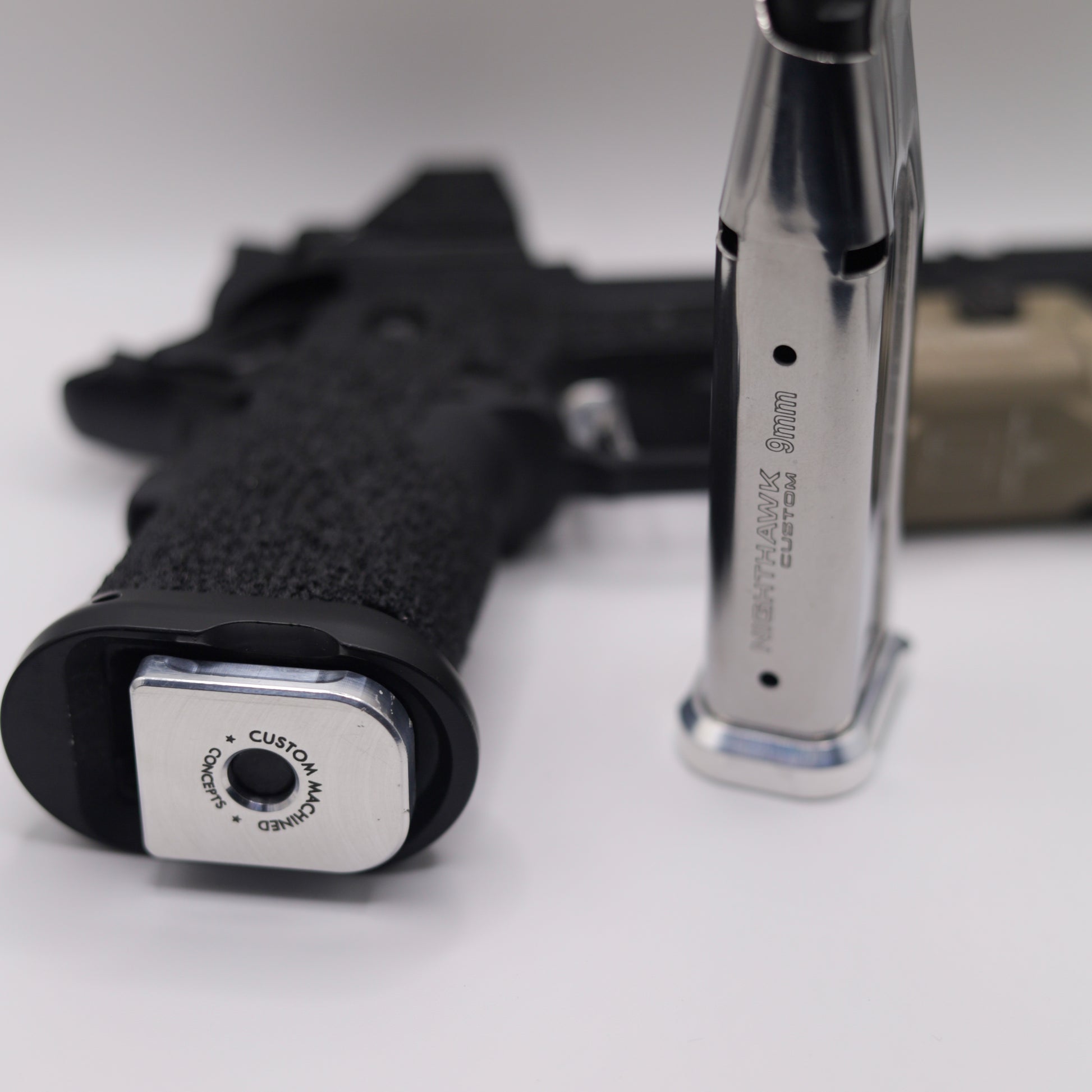 +0 Magazine Baseplate for Staccato P 2011® - Custom Machined Concepts