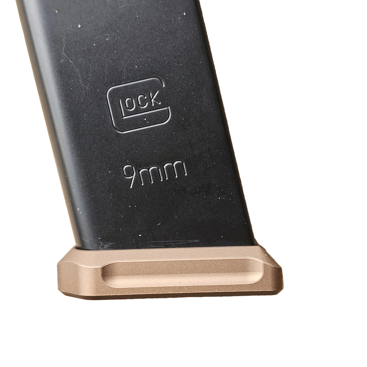 CMC Flush-Fit Baseplate for OEM GLOCK 15RD Metal Magazine, 43X/48 - Custom Machined Concepts